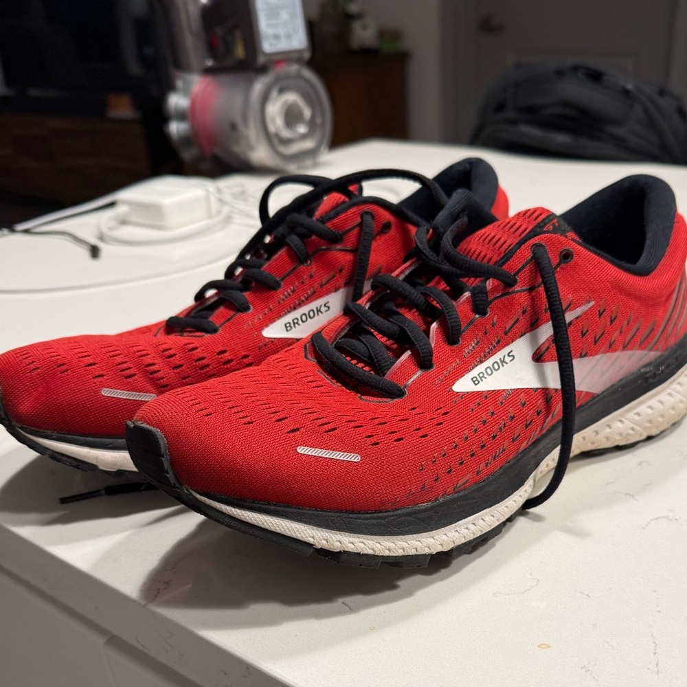 Brooks Men's Red Running Shoes